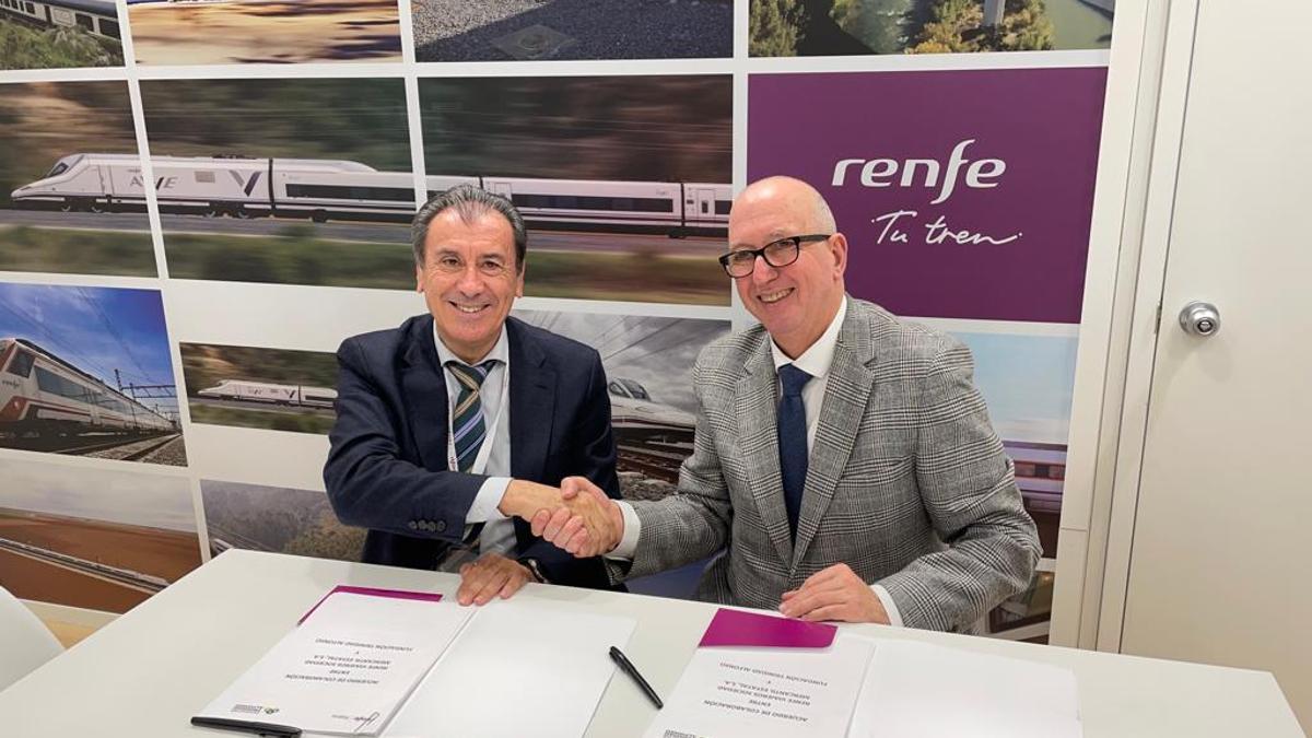 Renfe y la Fundación Trinidad Alfonso seguirán colaborando