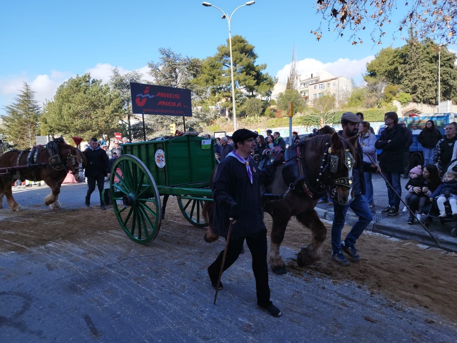 Els Tres Tombs d'Igualada porten una cinquantena de carruatges