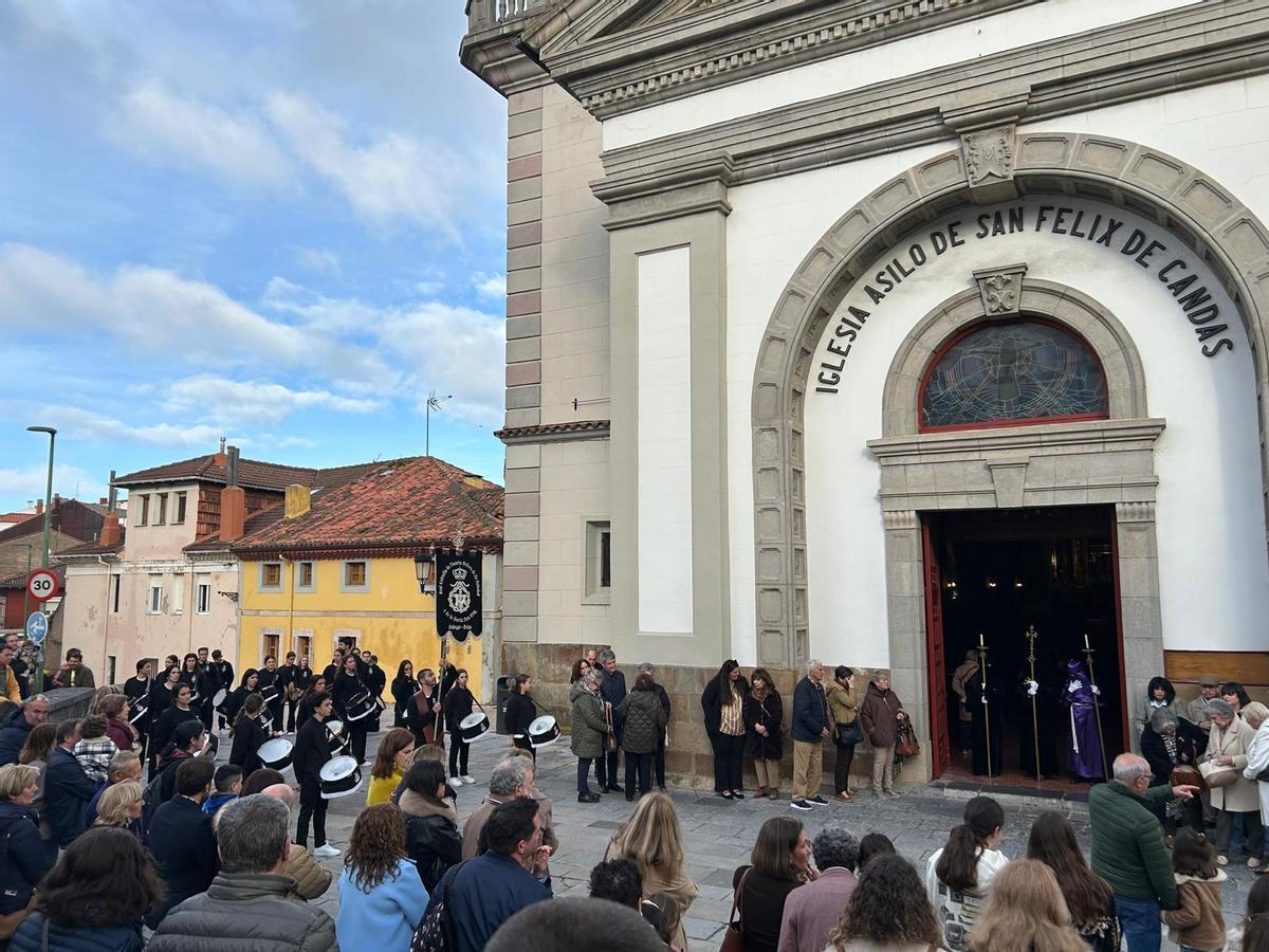 En Imágenes: La Procesión de los Nazarenos en Candás