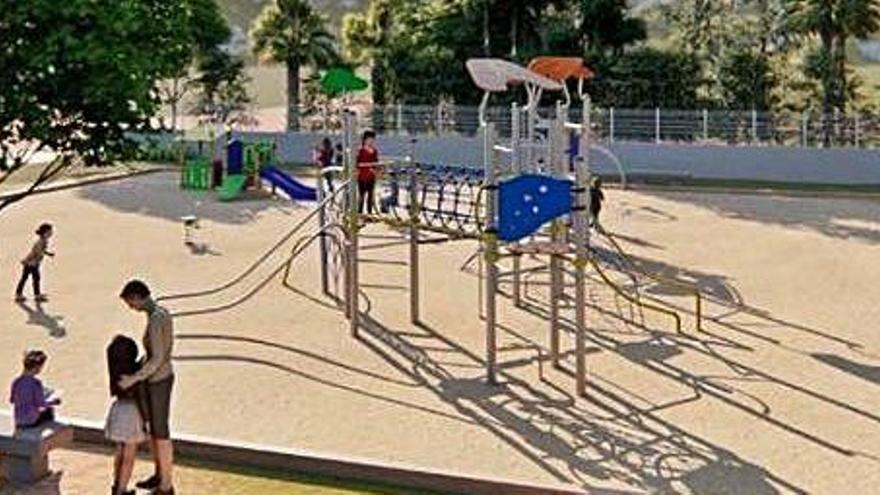 Renovación del parque infantil de Cas Serres