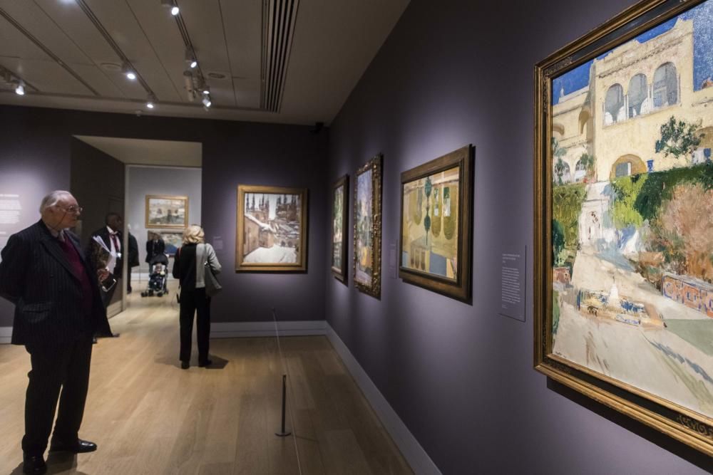 Exposicion de Sorolla en la National Gallery de Londres