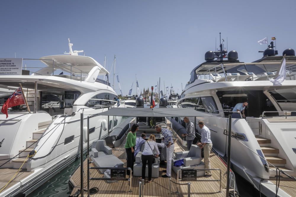 Rundgang auf der Boatshow in Palma 2018