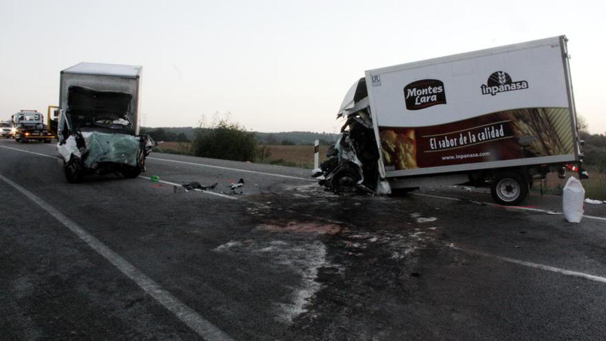 Un mort i dos ferits en un xoc frontal a la N-II a l&#039;altura de Pontós