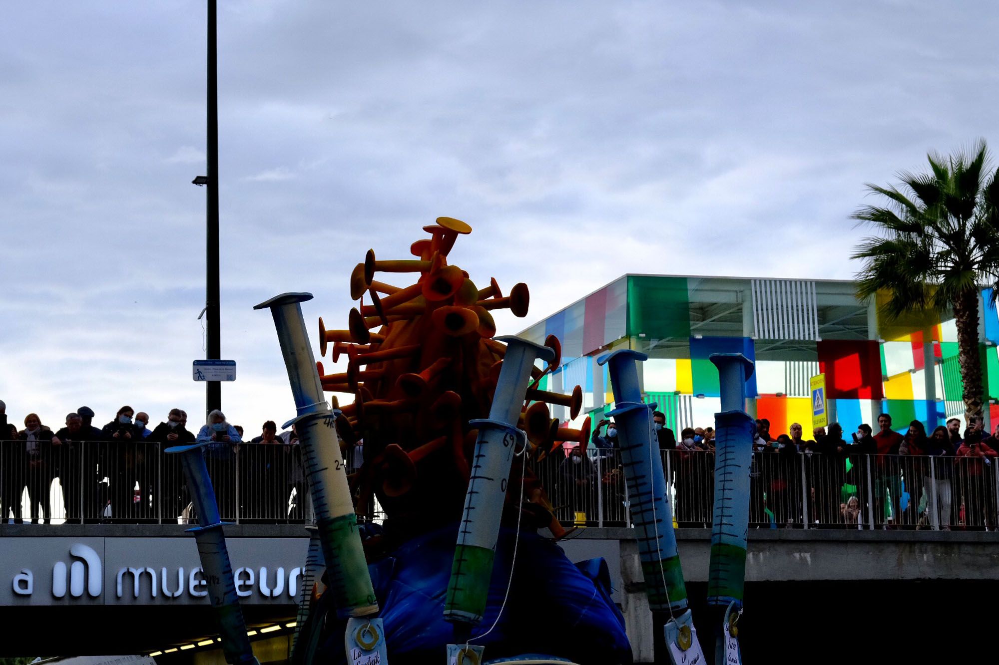 Las imágenes del Entierro del Boquerón del Carnaval de Málaga 2022