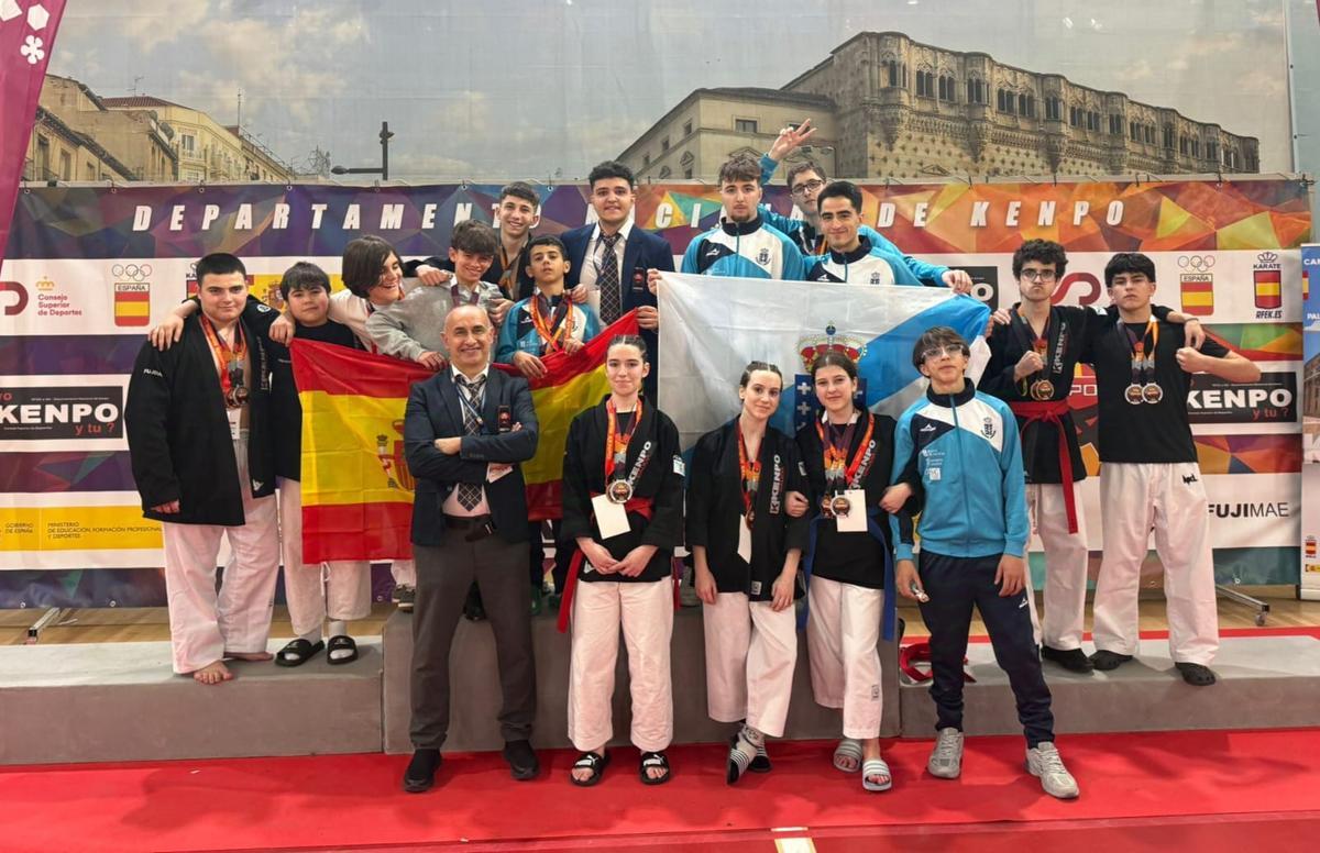 Delegación del Kenpo Vilagarcía en Guadalajara.