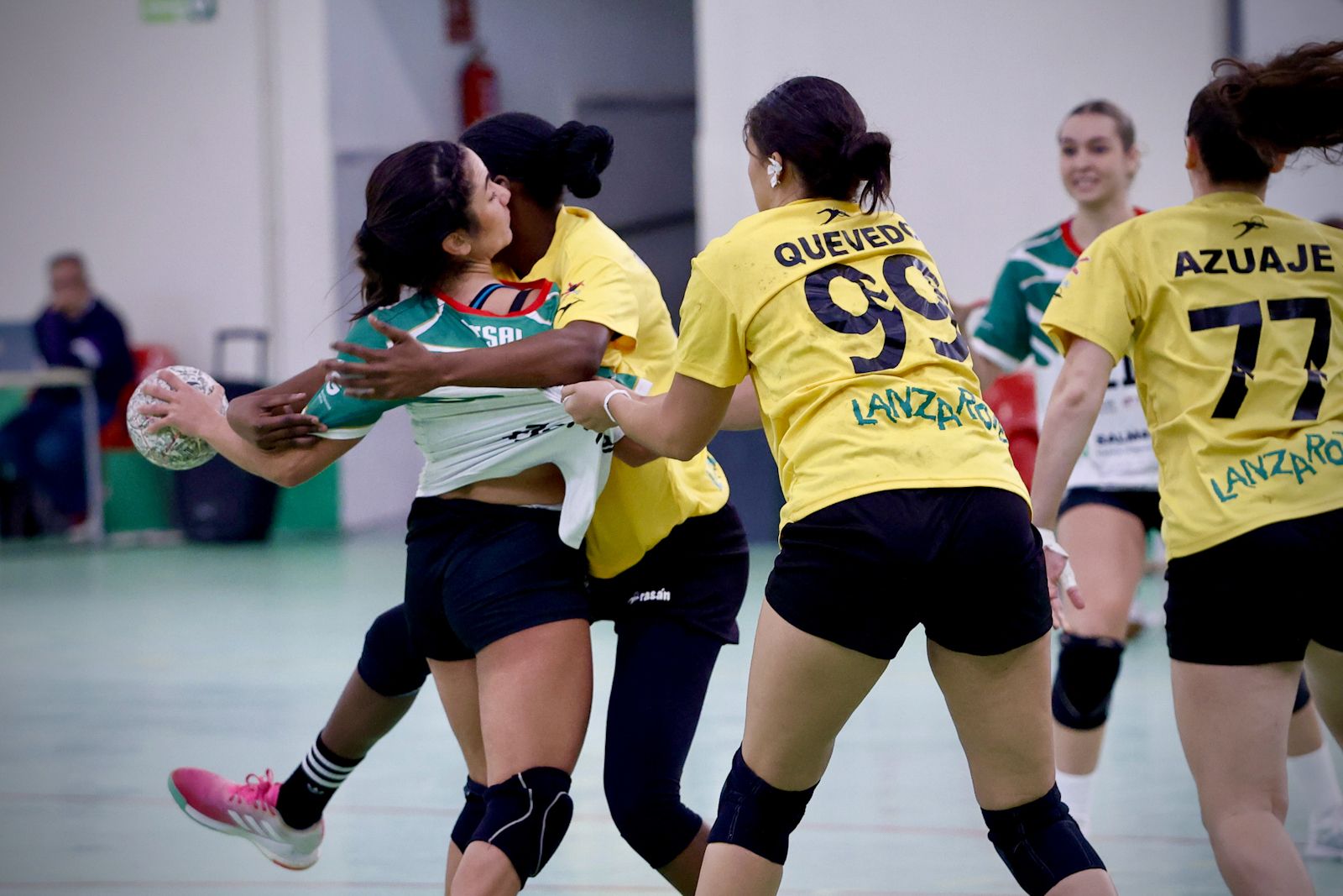 El encuentro Salma Adesal - Lanzarote Puerto El Carmen, en imágenes