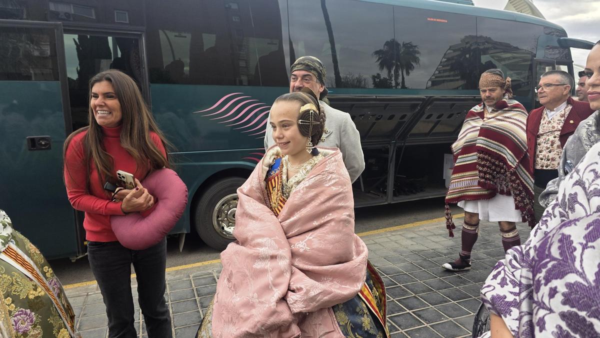 Lucía también se ha incorporado a la comitiva