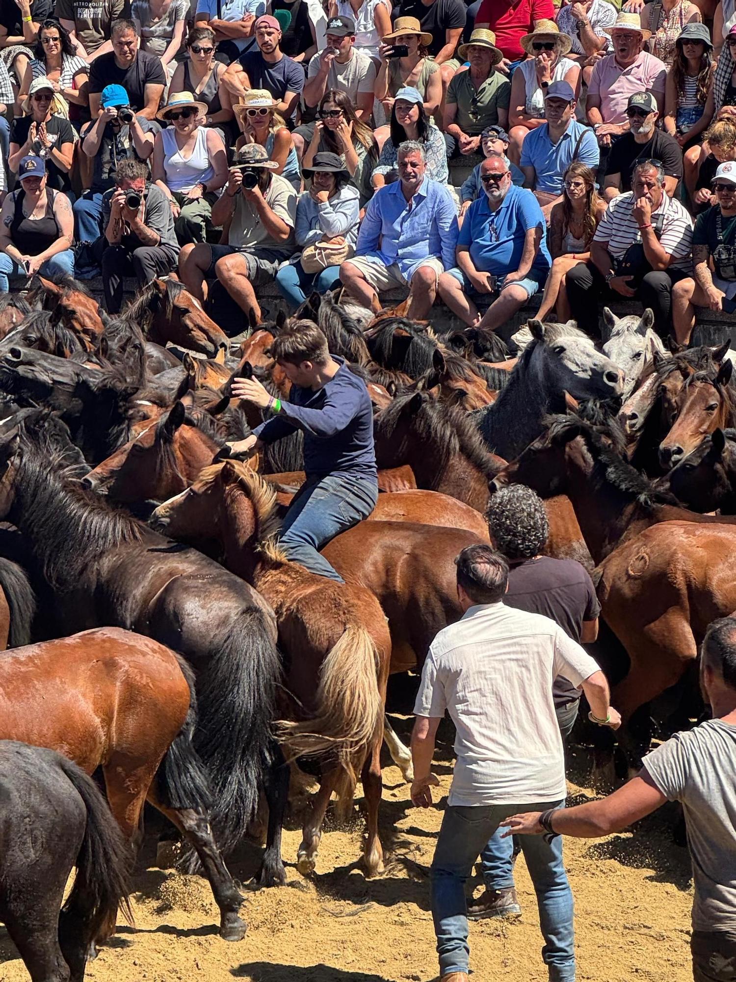 Sabucedo celebra su primera rapa como BIC