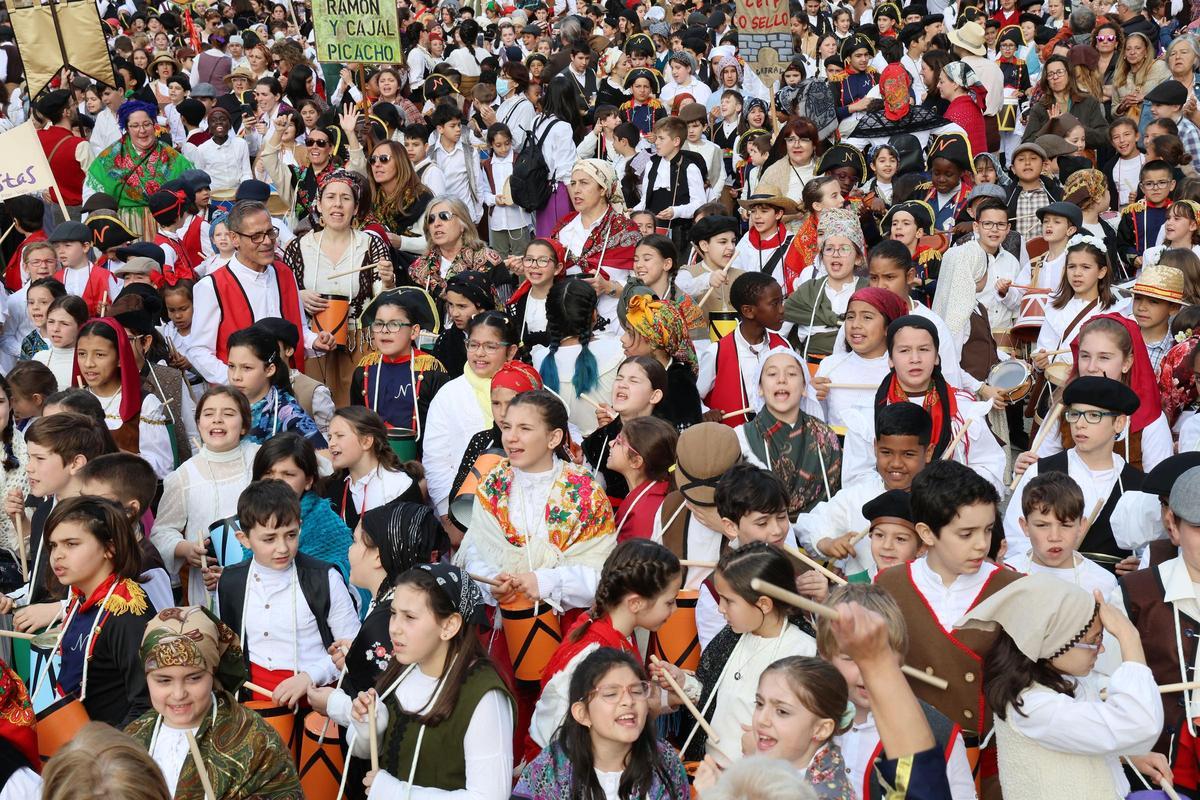 Los más pequeños protagonizan su 'Reconquistiña' Los más pequeños protagonizan su 'Reconquistiña'