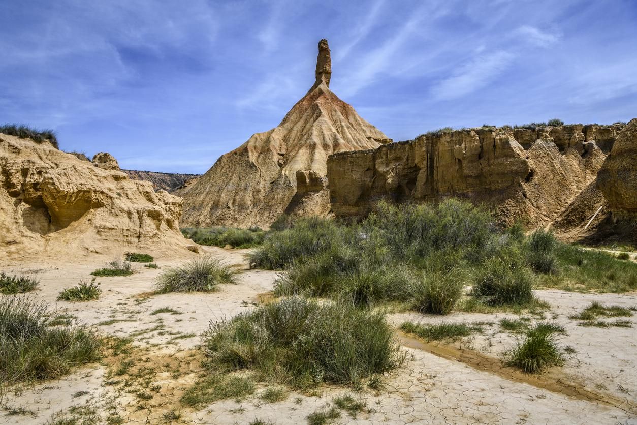 Esta es una de las zonas más conocidas de las Bardenas Reales