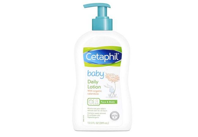 Loción hidratante para bebés, de Cetaphil