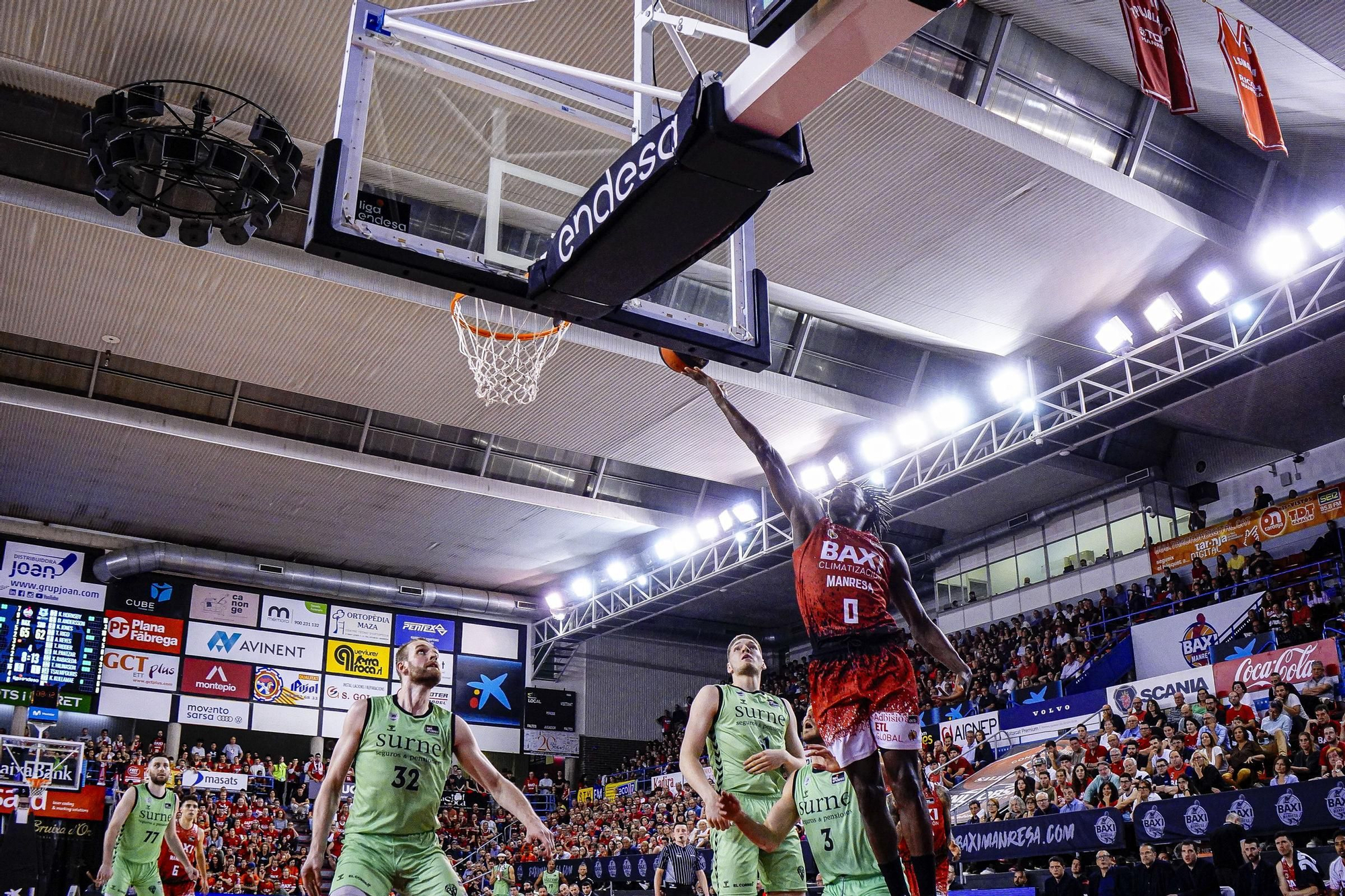MANRESA . BASQUET ACB . LLIGA ENDESA . BAXI MANRESA VS BILBAO BASKET . PAVELLÓ EL NOU CONGOST