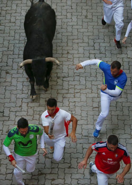 Quart encierro dels Sanfermines 2018