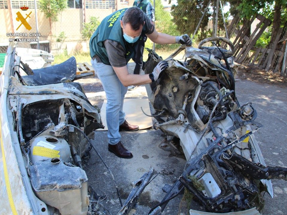 La Guardia Civil confirma que el coche encontrado en Alagón es el implicado en el atropello del concejal de Luceni