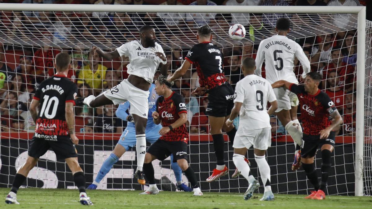 El Mallorca logró un punto en la última visita del Real Madrid a Son Moix