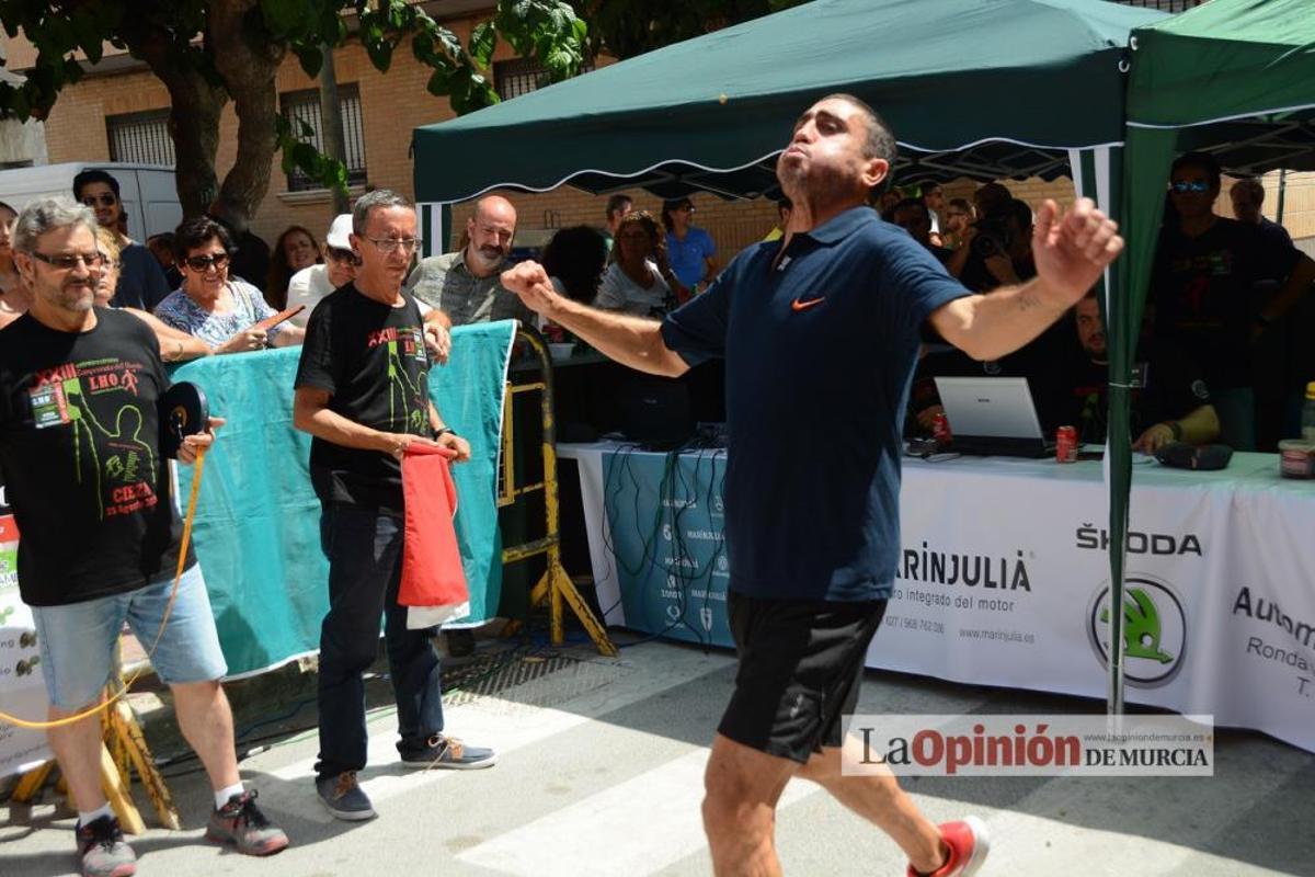Lanzamiento de Huesos de Oliva Cieza 2017 Lanzamiento de Huesos de Oliva Cieza 2017