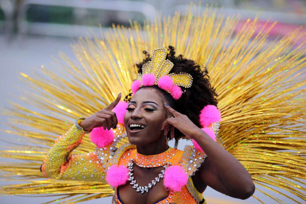 Brasil se sumerge en los carnavales