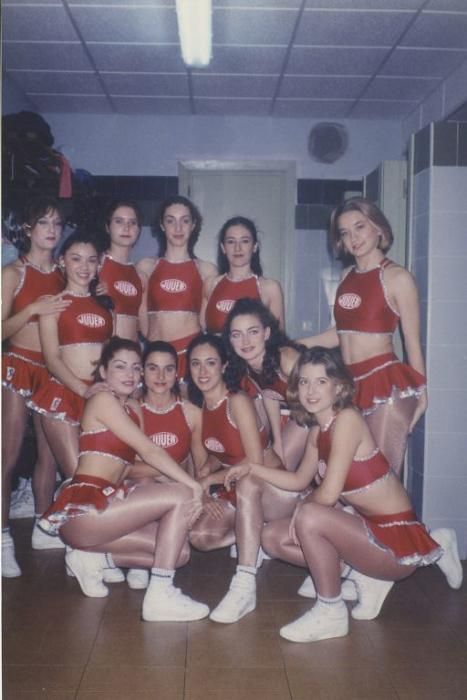 Las cheerleaders del CB Murcia, desde sus comienzo