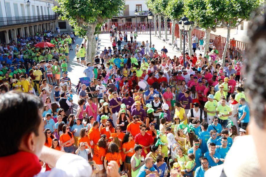 Las peñas inician las fiestas en Fuentesaúco