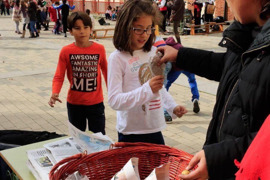 El magosto llega al colegio Arias Gonzalo