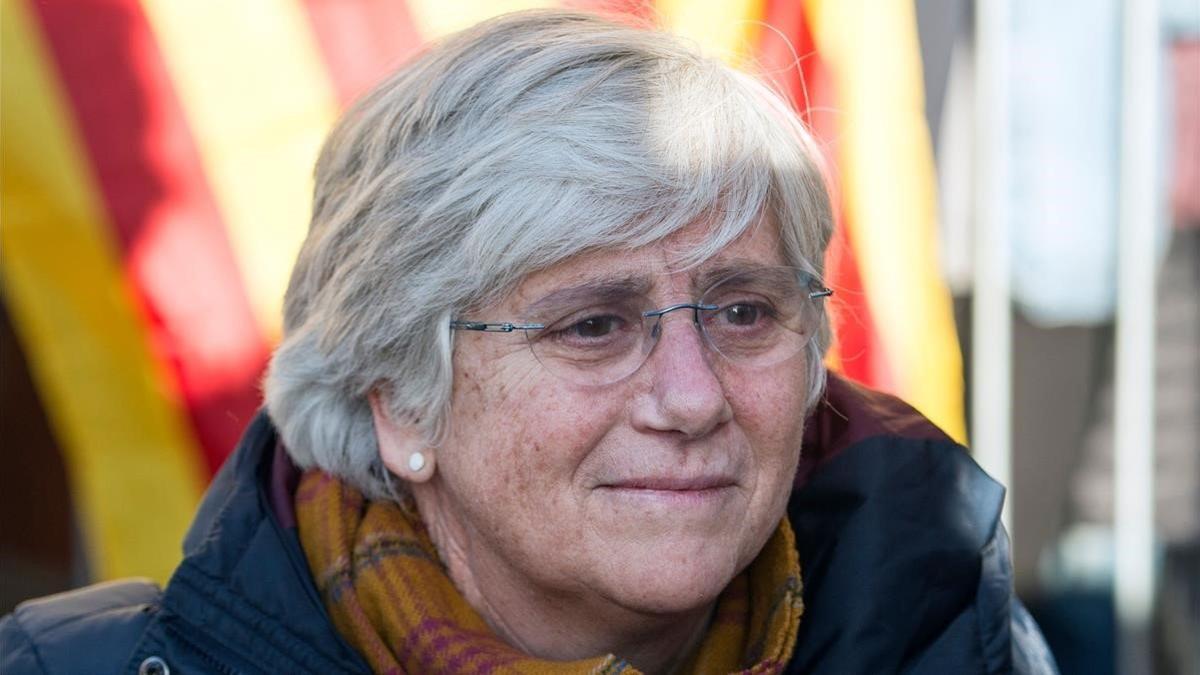 Clara Ponsatí, el 14 de noviembre del 2019 en Edimburgo.
