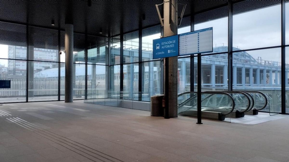 Así es la nueva estación de autobuses de A Coruña