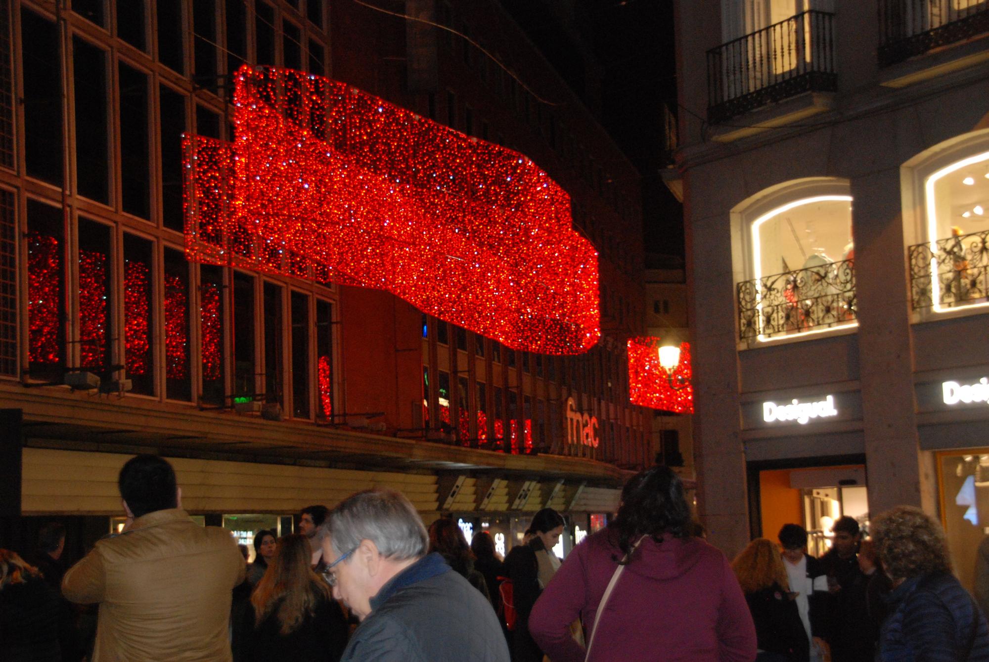 En imágenes: así son las luces de Navidad en Madrid