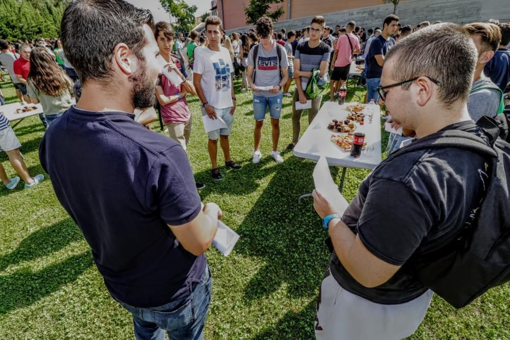 Acto de acogida en el Campus de Alcoy