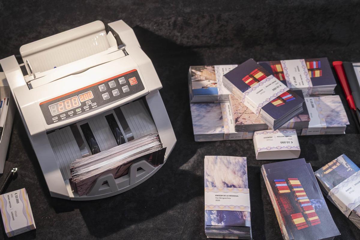 La instalación 'Money Motion', de Yon Bengoechea.