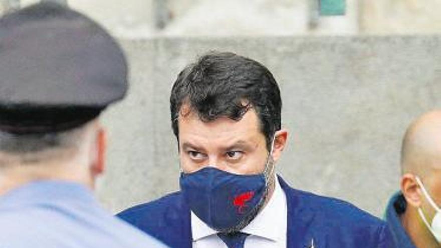 Matteo Salvini encara su juicio por el bloqueo de la llegada de migrantes