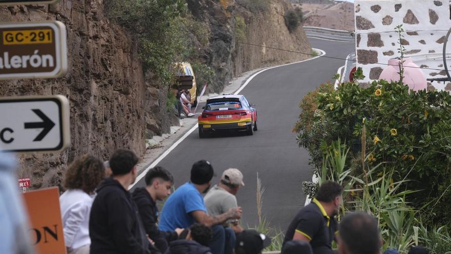Yoann Bonato marca el ritmo en el tramo de clasificación del Rally Islas Canarias