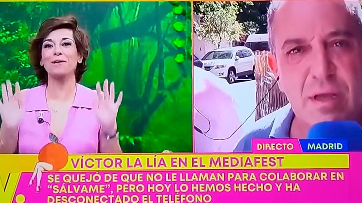 El sonado zasca de Adela a Víctor Sandoval: "Mañana vienes, ¿no? Que te traigas el currículum"