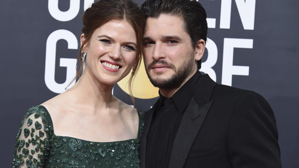 Kit Harington y Rose Leslie, enamorados