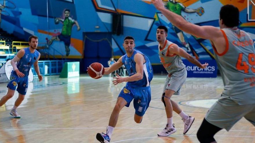 Pablo Marín, jugador del CB Zamora Enamora, concentrado con el equipo nacional Sub-21 3x3