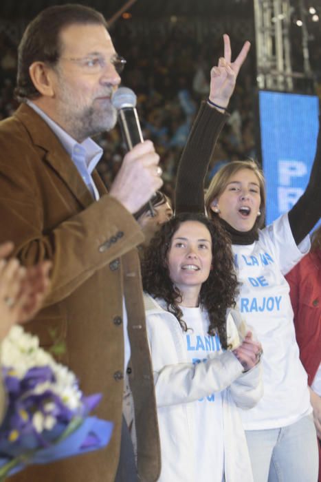 El mítin de Camps y Rajoy en la plaza de toros de València que se pagó en negro