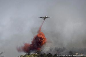 Una dona morta i 11.000 hectàrees cremades en un incendi sense control al sud de França