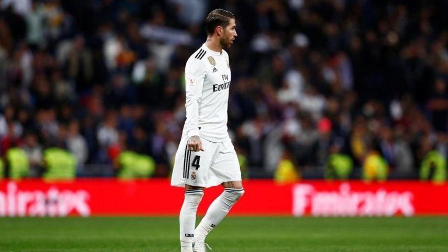 Sergio Ramos, suspendido dos partidos en la Champions