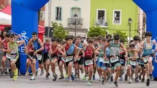Gilet reúne a más de 300 participantes en su espectacular acuátlon