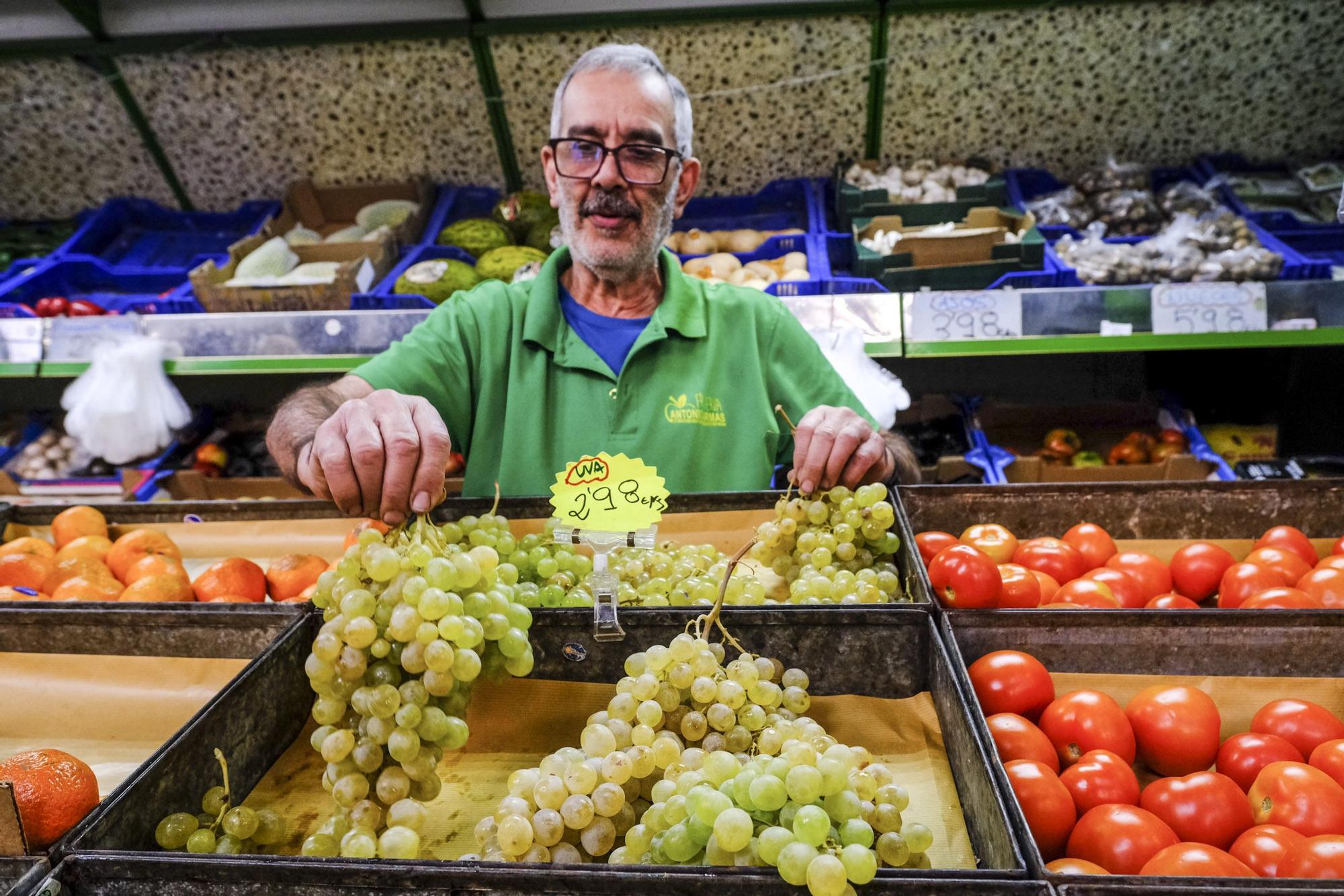 Compras en el Mercado Central para la cena de Nochevieja