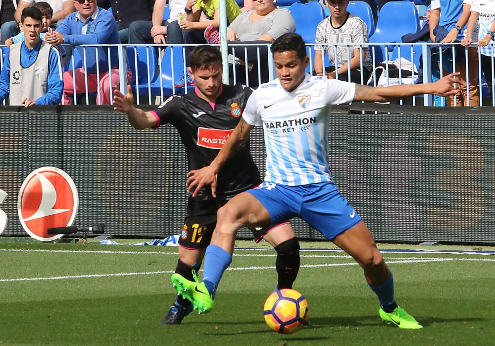 LaLiga Santander | Málaga CF, 0 - Espanyol, 1