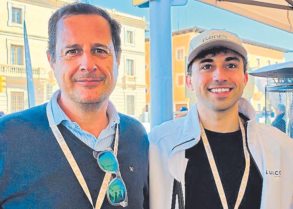 Óscar González y Miguel Ángel Llobera.