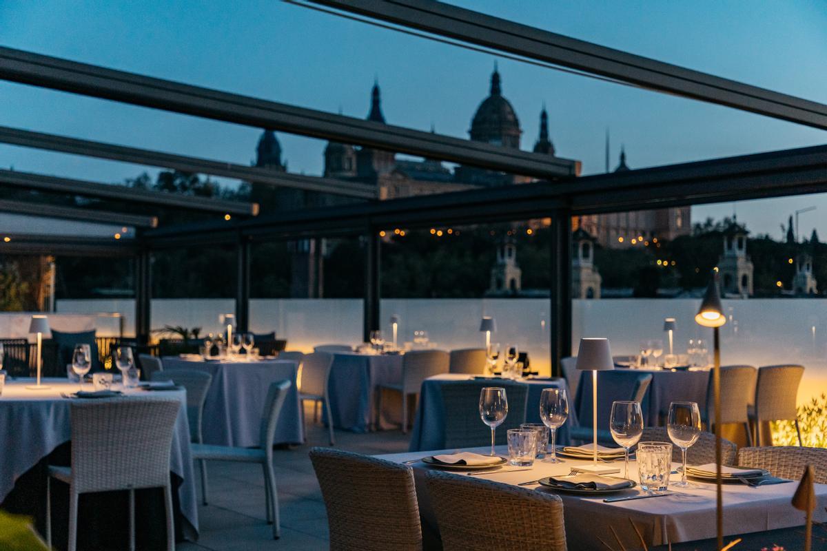 La Terraza Montjuïc del Hotel Intercontinental Barcelona.