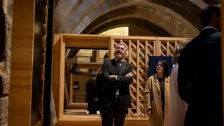 El Monasterio de Sijena está listo para albergar ya las pinturas murales