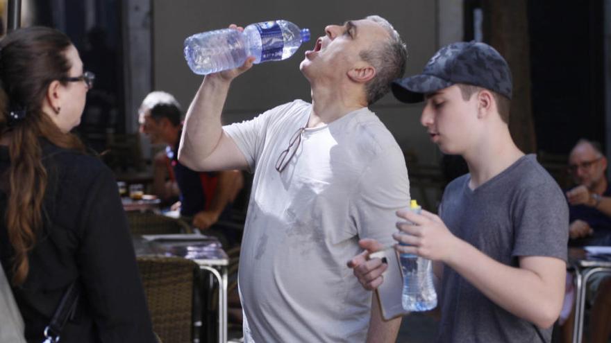 L&#039;onada de calor toca sostre