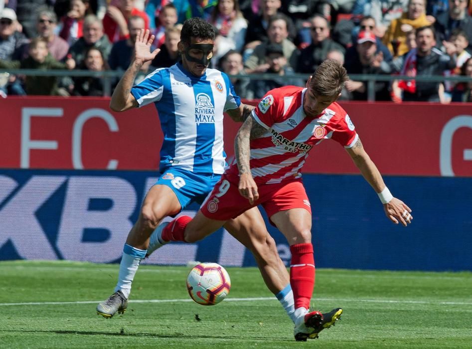 Les imatges del Girona - Espanyol (1-2)