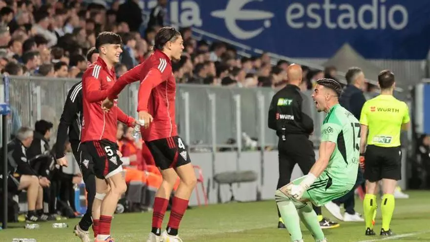 De tacón y para adentro: el golazo que ha dado la victoria al Mirandés