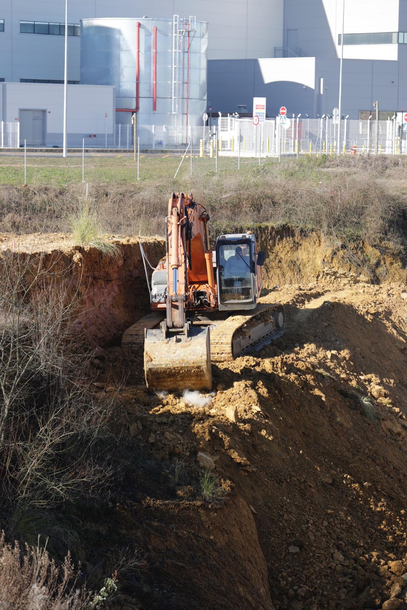 EN IMÁGENES:  Comienza la construcción del desdoblamiento de la carretera AS-17 en Bobes (Siero)