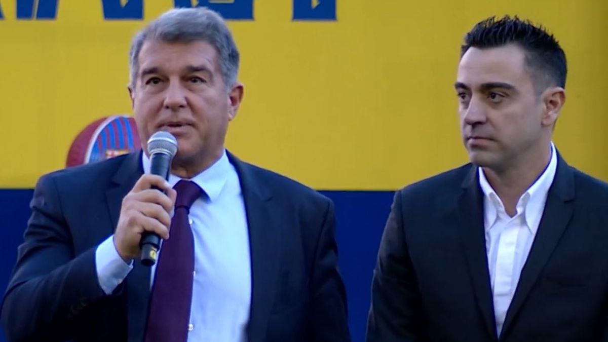 Laporta y Xavi lideran sus respectivas parcelas