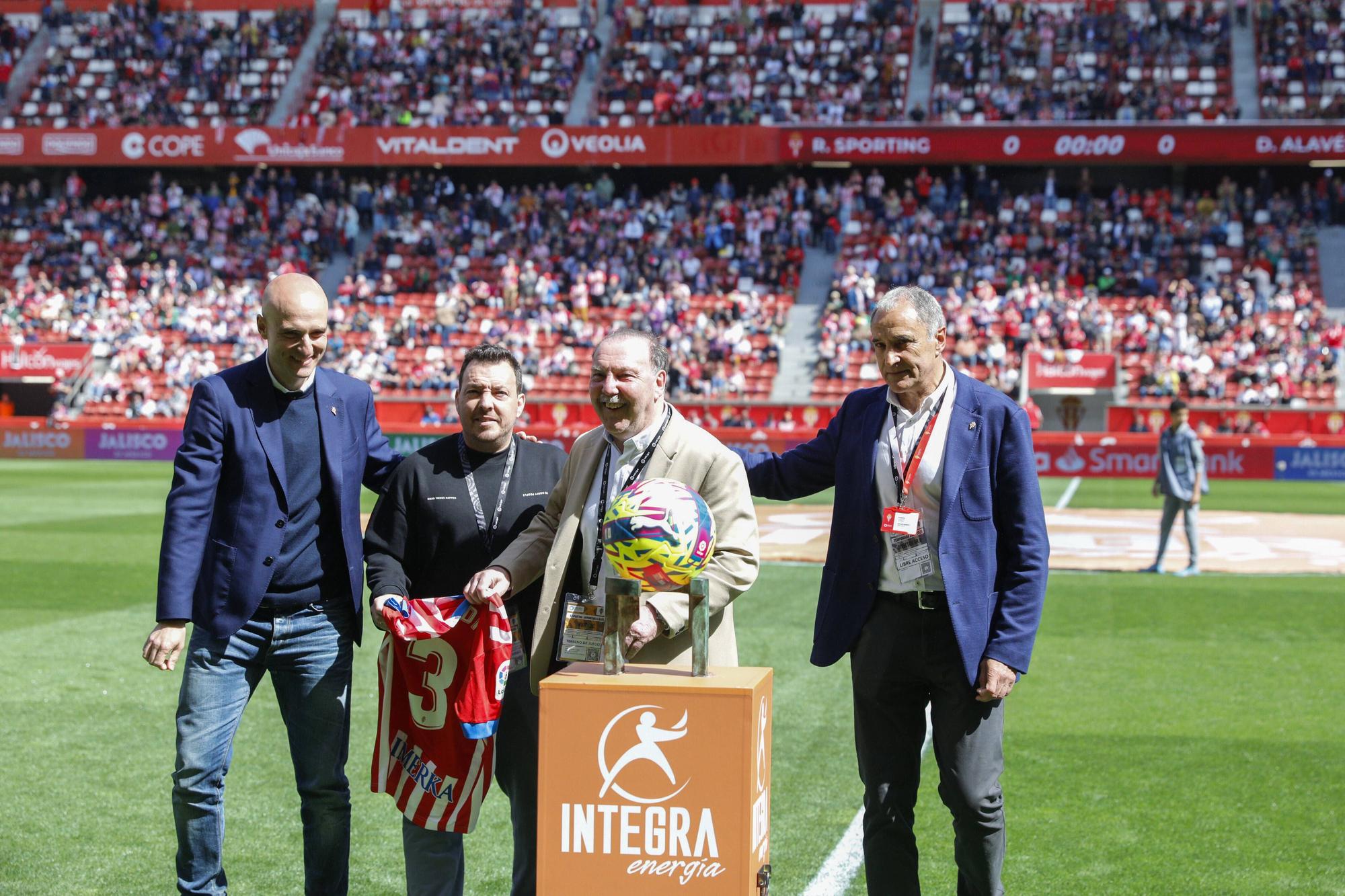 Así fue el encuentro entre el Sporting y el Alavés