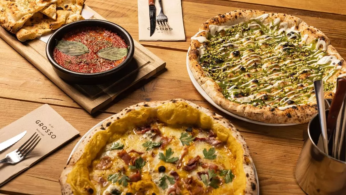 El otoño llega a las pizzas valencianas: calabaza y pistacho, ingredientes estrella